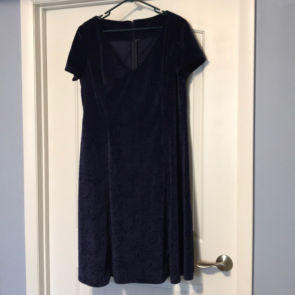 Handmade velvet dress